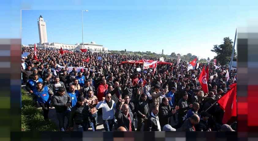 ტუნისში ეკონომიკური და პოლიტიკური კრიზისია