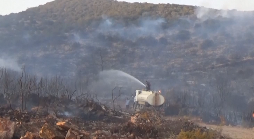 თურქეთში ტყის ხანძრებს ამ დრომდე ებრძვიან