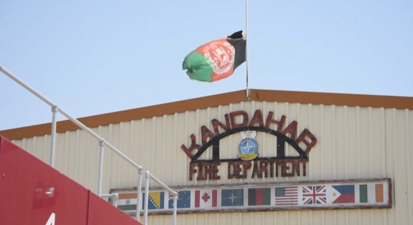 თალიბანის მებრძოლებმა კანდაჰარის აეროპორტის ასაფრენი ბილიკი დაბომბეს