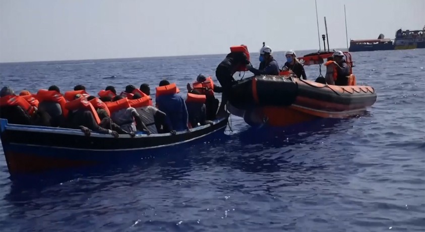 გასულ დღეებში ხმელთაშუა ზღვაზე 800-ზე მეტი მიგრანტი გადაარჩინეს