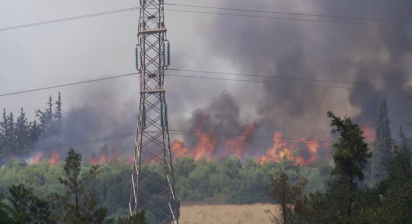 საბერძნეთში ტყის ხანძრებს ებრძვიან