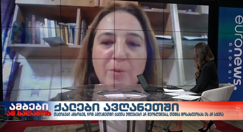 ელენე რუსეცკაია – ქალთა საინფორმაციო ცენტრის ხელმძღვანელი