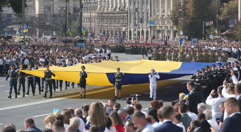 უკრაინა დამოუკიდებლობის დღეს ზეიმობს