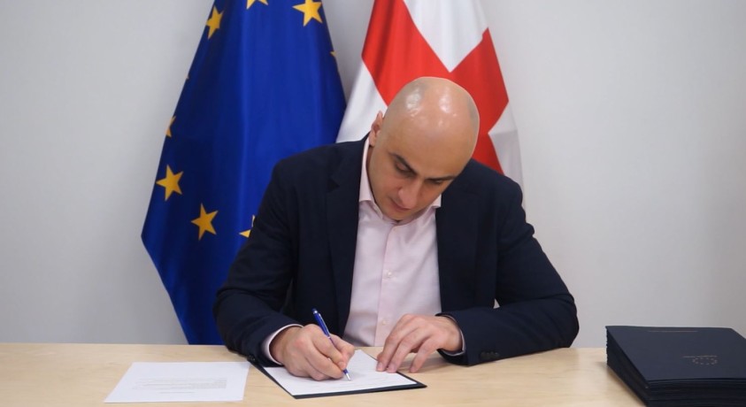 „ერთიანმა ნაციონალურმა მოძრაობამ“ 19 აპრილის შეთანხმებას ხელი მოაწერა