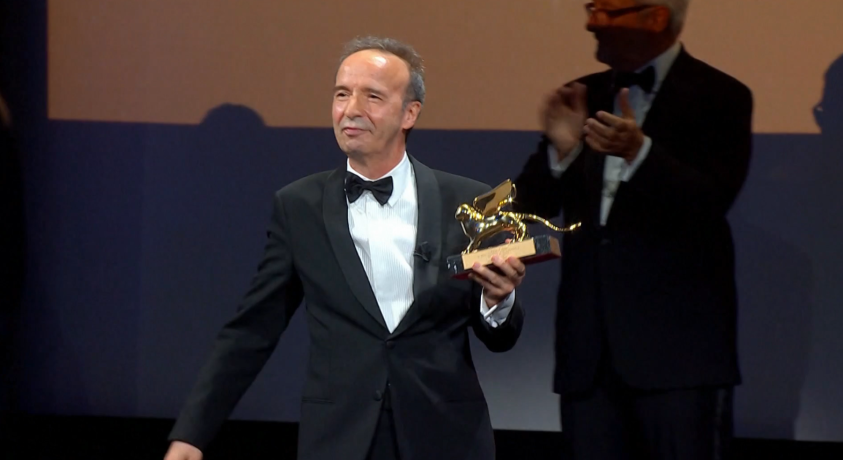 რობერტო ბენინის ოქროს ლომის პრემია გადაეცა