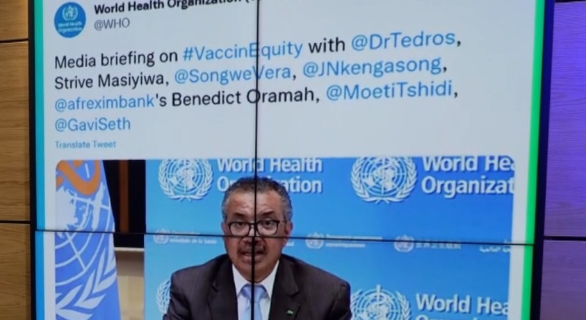 WHO-ის დირექტორის განცხადებით, მნიშვნელოვანია მსოფლიოს მასშტაბით ვაქცინაცია დაჩქარდეს