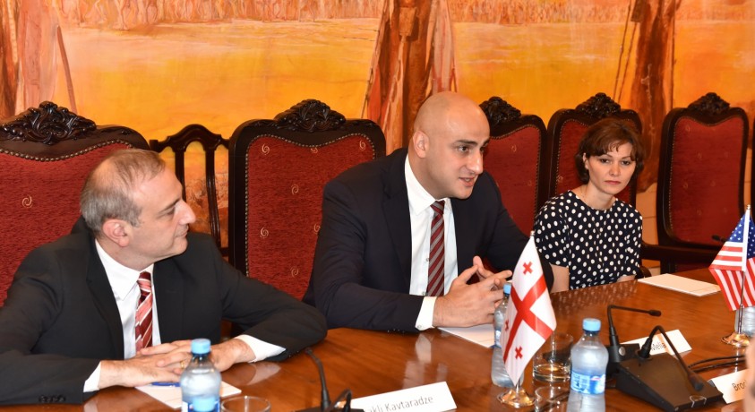 საქართველოს პარლამენტი დეპუტატ ნიკა მელიას უფლებამოსილების შეწყვეტაზე მსჯელობს