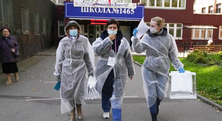 წინასწარი მონაცემებით, არჩევნებში პარტია “ერთიანი რუსეთი” ლიდერობს