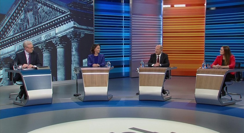 გერმანიაში კანცლერობის კანდიდატებმა ძლიერი ევროპის მნიშვნელობაზე ისაუბრეს