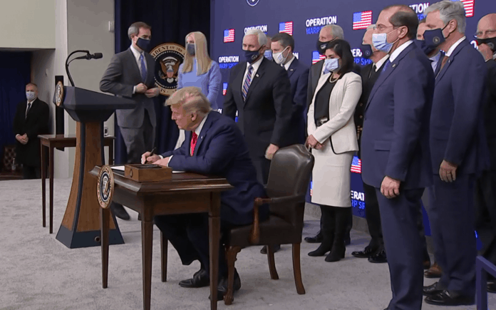 ბაიდენი, ტრამპი და პანდემია