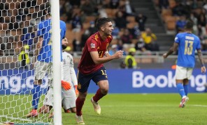 ესპანეთმა იტალიის წარმატებული სერია დაასრულა და ერთა ლიგის ფინალის საგზური მოიპოვა