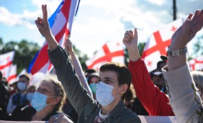 „ნაციონალური მოძრაობა“ მიხეილ სააკაშვილის გათავისუფლების მოთხოვნით საპროტესტო აქციებს მართავს