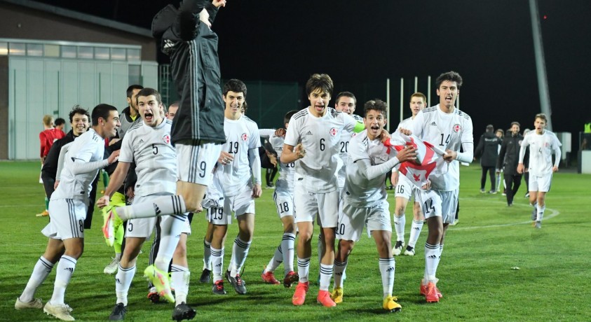 17-წლამდელთა ნაკრების გამარჯვება უნგრეთთან