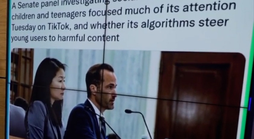 TikTok-ის, Snapchat-ისა და YouTube-ის წარმომადგენლების მიმართ სენატში უნდობლობა გამოხატეს