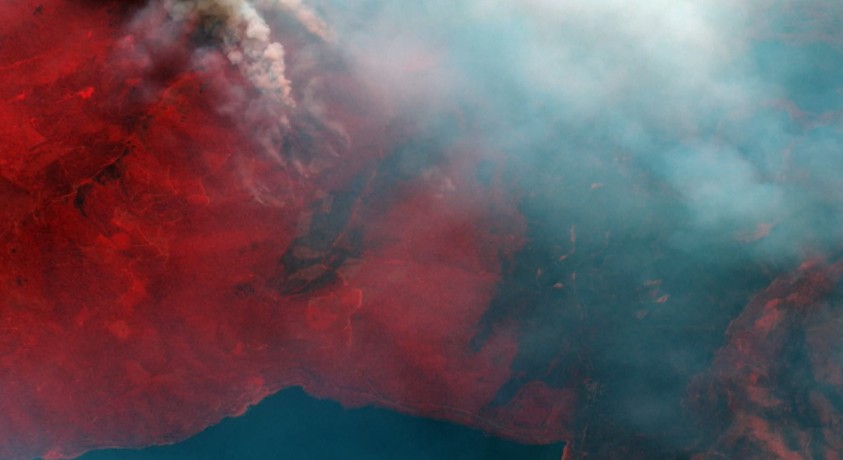 კოსმოსიდან დანახული ბუნებრივი კატაკლიზმები