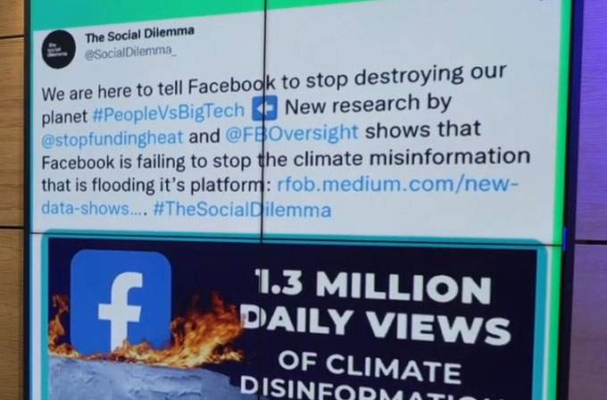 კვლევა: ფეისბუკზე კლიმატის შესახებ დეზინფორმაციის რაოდენობა ყოველდღიურად იზრდება