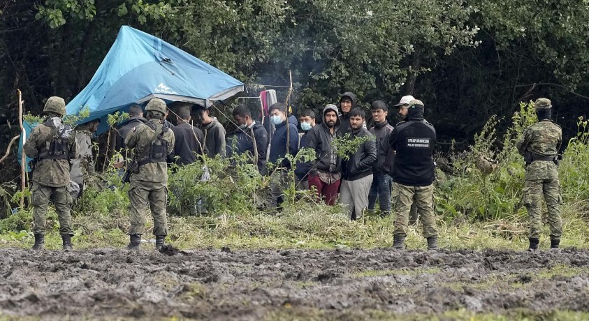 პოლონეთისა და ბელარუსის საზღვარზე კრიზისი გრძელდება