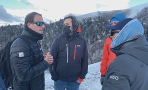 საერთაშორისო სათხილამურო ფედერაციის წარმომადგენლების ინსპექცია ბაკურიანში