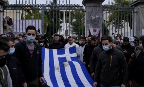 ათენში დიქტატურის წინააღმდეგ სტუდენტების აჯანყება გაიხსენეს