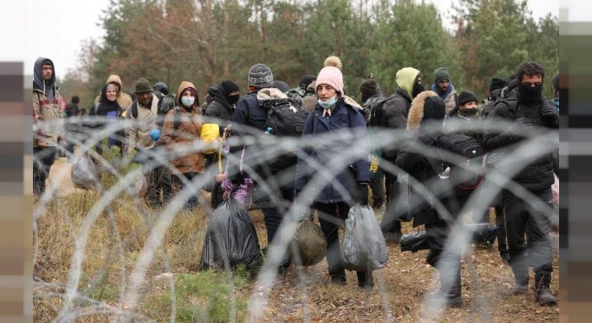 პოლონეთ-ბელარუსის საზღვართან დაღუპული მამაკაცი დაკრძალეს