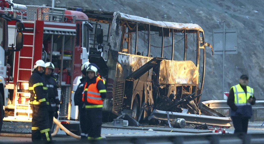 ბულგარეთში ავტობუსის ავარიის შედეგად 46 ადამიანი დაიღუპა