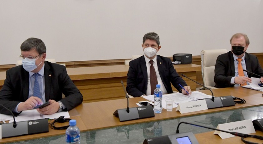 ევროპის საბჭოს საპარლამენტო ასამბლეის მონიტორინგის კომიტეტის წევრები ქართველ დეპუტატებს შეხვდნენ