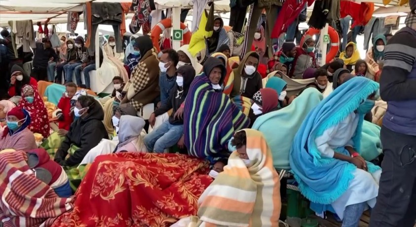 ხმელთაშუა ზღვაში 169 მიგრანტი გადაარჩინეს