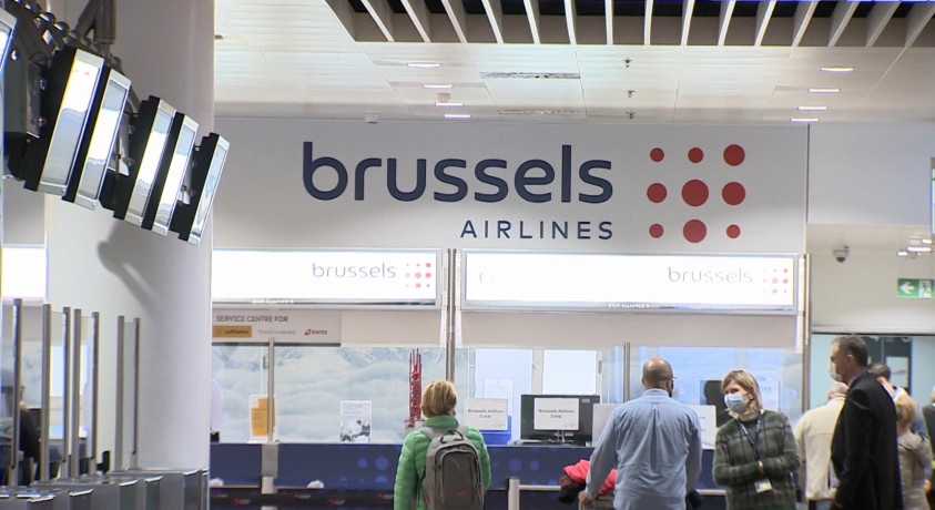 ბრიუსელის ავიახაზების თანამშრომლები სამუშაო გრაფიკისა და დაბალი ანაზღაურების გამო გაიფიცნენ