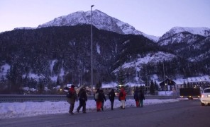 მიგრანტები ევროპის ქვეყნებში შეღწევას ალპების მთების გავლით ცდილობენ