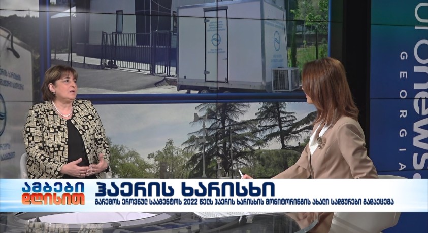 მარინა არაბიძე – გარემოს დაბინძურების მონიტორინგის სამსახურის უფროსი