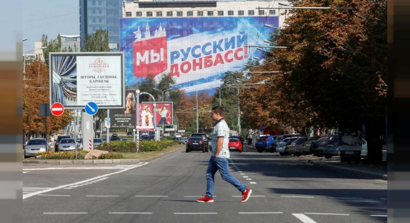 ოკუპირებულ დონბასში მოსახლეობის ნაწილი მომავალს იმედით უყურებს