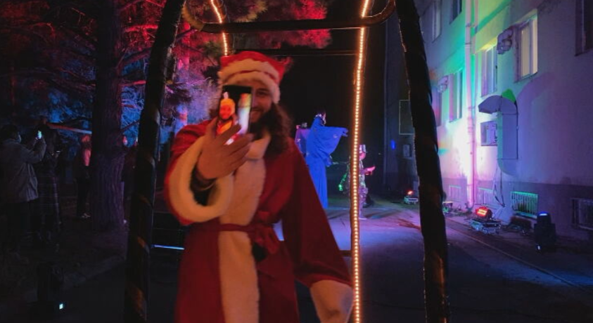 ახალი წელი კოვიდკლინიკაში