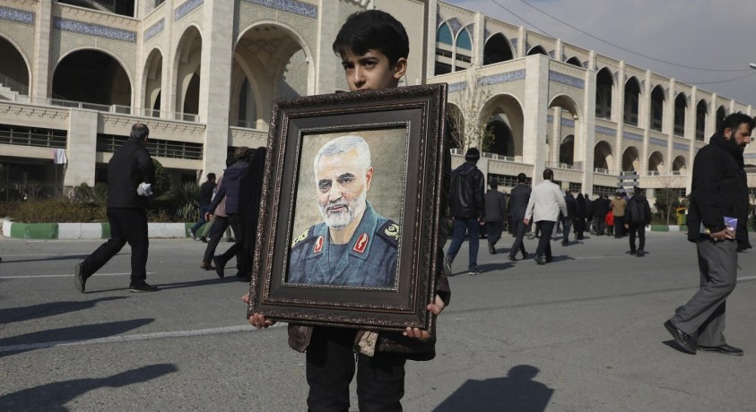 ერაყში ირანელი გენერლის ხსოვნას პატივი მიაგეს