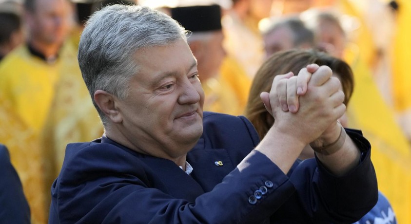 უკრაინის ყოფილ პრეზიდენტს, პეტრო პოროშენკოს 15 წლამდე პატიმრობა ემუქრება