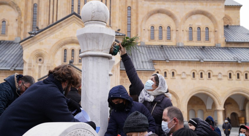 ნათლისღება თბილისში – 19 იანვრის ფოტოქრონიკა
