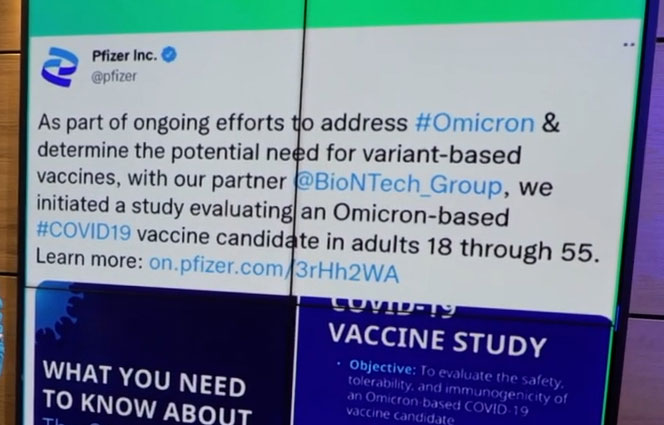 „ფაიზერმა“ და „ბიონტექმა“ ომიკრონის შტამის წინააღმდეგ სპეციფიკური ვაქცინის გამოცდა დაიწყეს