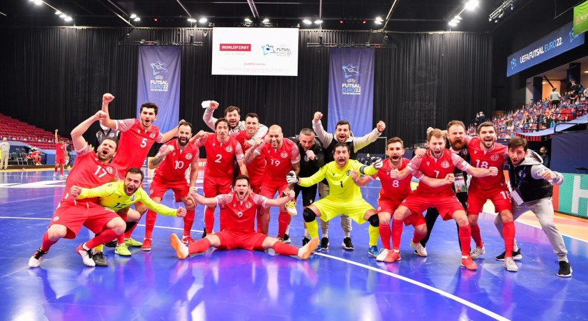საქართველოს ფუტსალის ნაკრები ევროპის ჩემპიონატის მეოთხედფინალშია
