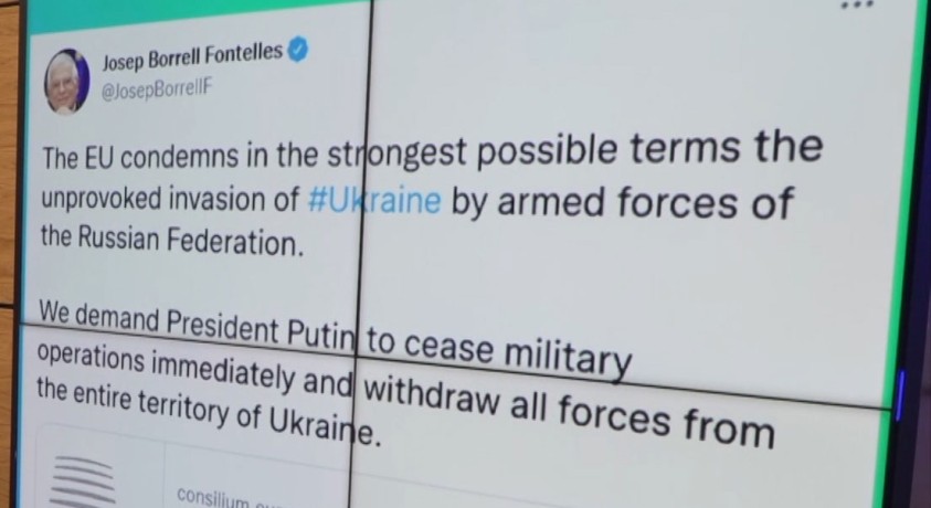 რას წერენ სოციალურ ქსელში რუსეთის უკრაინაში შეჭრასთან დაკავშირებით