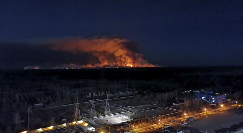 რუსეთის სამხედროებმა ჩერნობილის ყოფილი ატომური ელექტროსადგური დაიკავეს