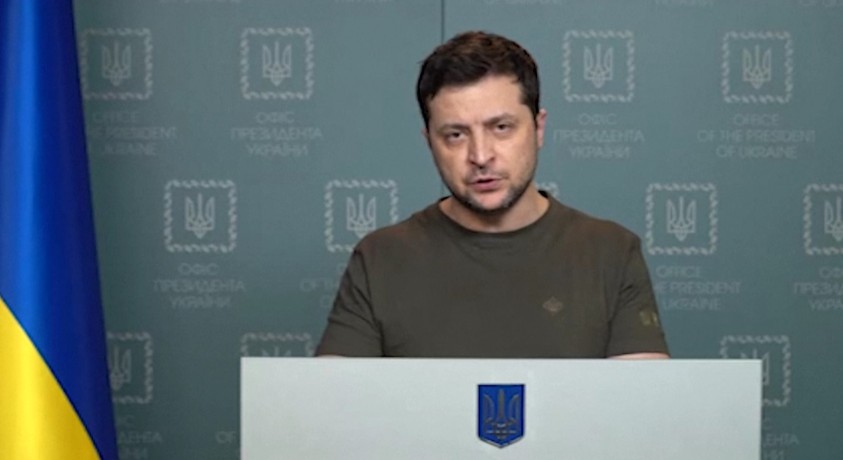 ვოლოდიმირ ზელენსკი – რადიაციამ არ იცის, სად არის რუსეთის საზღვრები