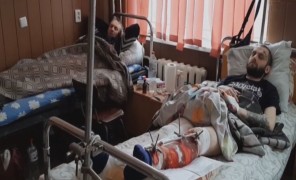 ხარკოვის საავადმყოფოში დაზარალებულთა ნაკადი არ წყდება