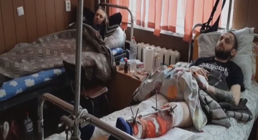 ხარკოვის საავადმყოფოში დაზარალებულთა ნაკადი არ წყდება