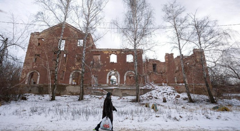 რუსული არტილერია და სამხედრო საჰაერო ძალები უკრაინის დედაქალაქს ბომბავენ