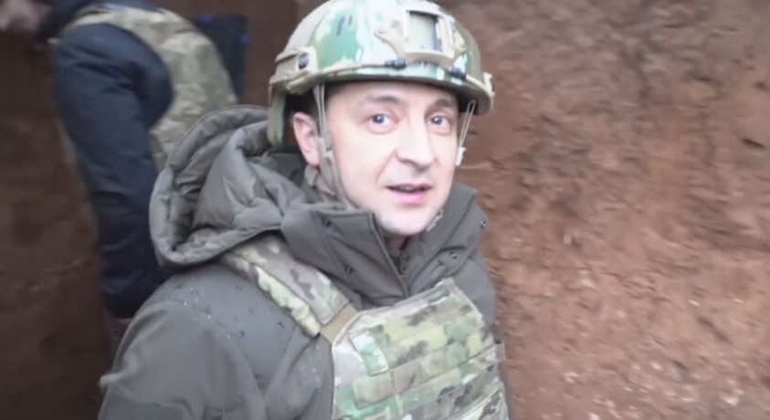 რუსეთის არმიის ნომერ პირველ სამიზნეს, უკრაინის პრეზიდენტს სჯერა, რომ მისი ქვეყანა გაიმარჯვებს