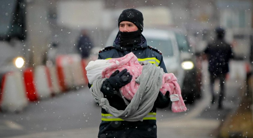 ევროპული სახელმწიფოები უკრაინელ ლტოლვილებს ეხმარებიან