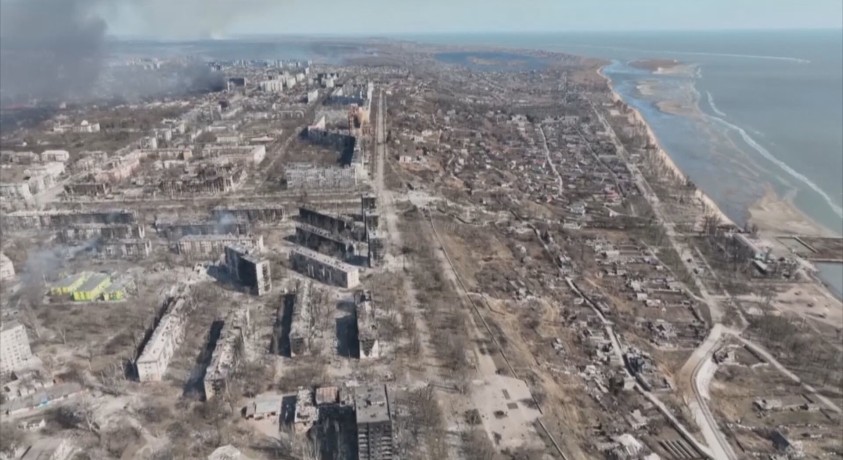 მარიუპოლში საცხოვრებელი სახლების დაახლოებით 90 პროცეტი დაზიანებულია