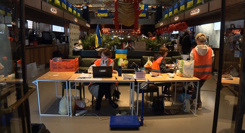 უკრაინელთა ნაწილი ქვეყანაში მოხალისედ რჩება