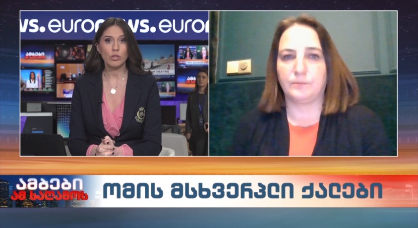 ომის მსხვერპლი ქალები – “ქალთა საინფორმაციო ცენტრის”  დამფუძნებელი ელენე რუსეცკაია