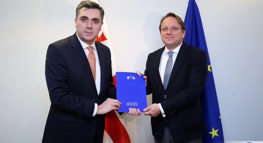 საქართველომ ევროკომისიისგან კითხვარი მიიღო