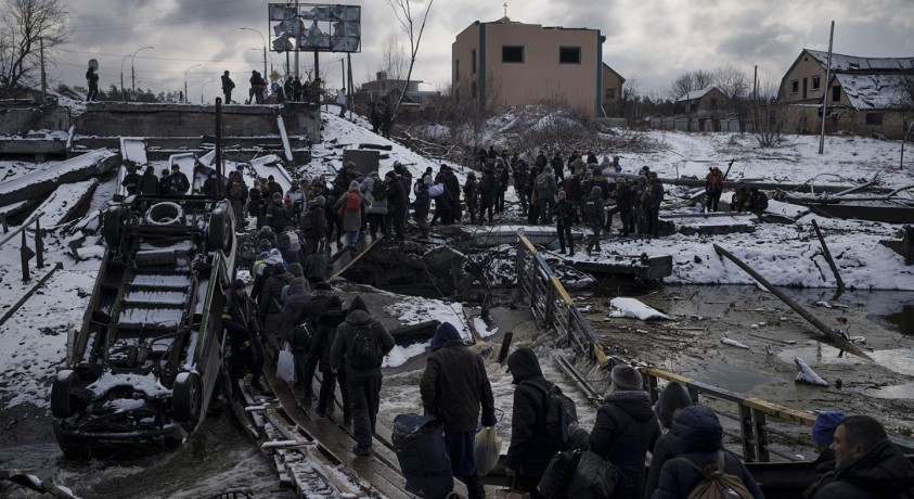 უკრაინის გენშტაბი: გრძელდება ხარკოვის ნაწილობრივი ბლოკადა და ქალაქის საარტილერიო დაბომბვა